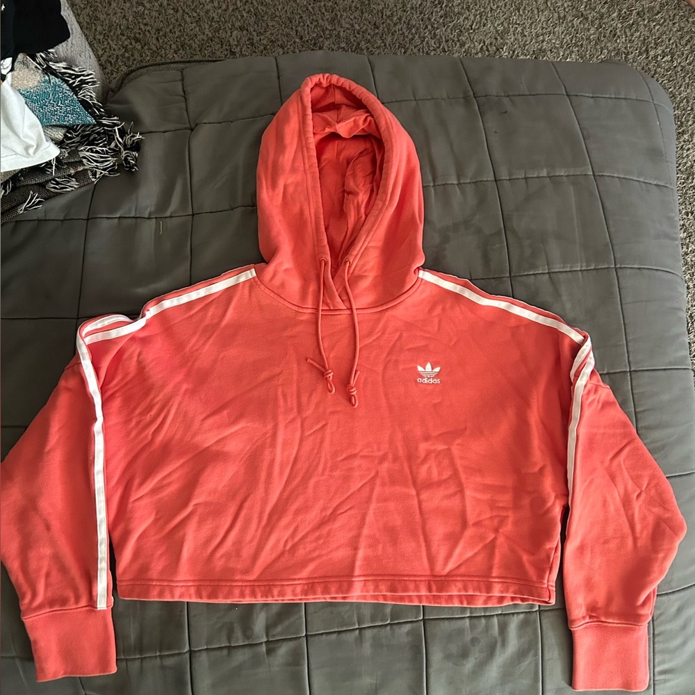 Adidas Women’s Cropped Hoodie, Size Small